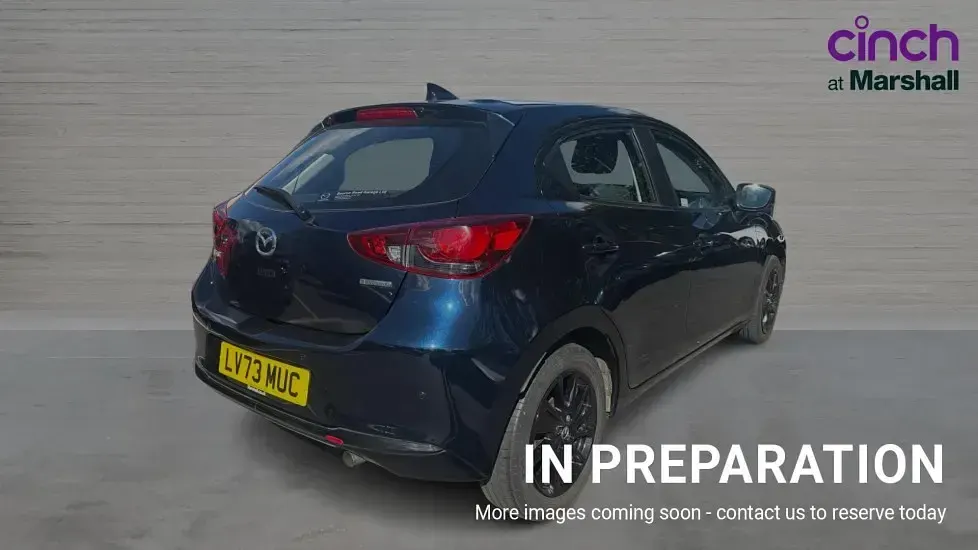 Used Mazda 2 Homura-Line 90 HP (66 kW) 2023 Blue Hatchback