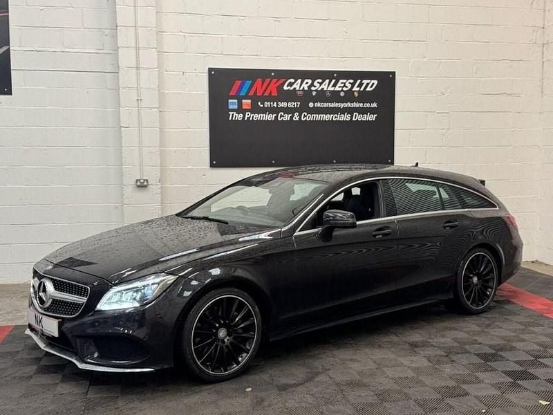 Used Mercedes CLS350 Shooting Brake AMG line 2015 Black Estate