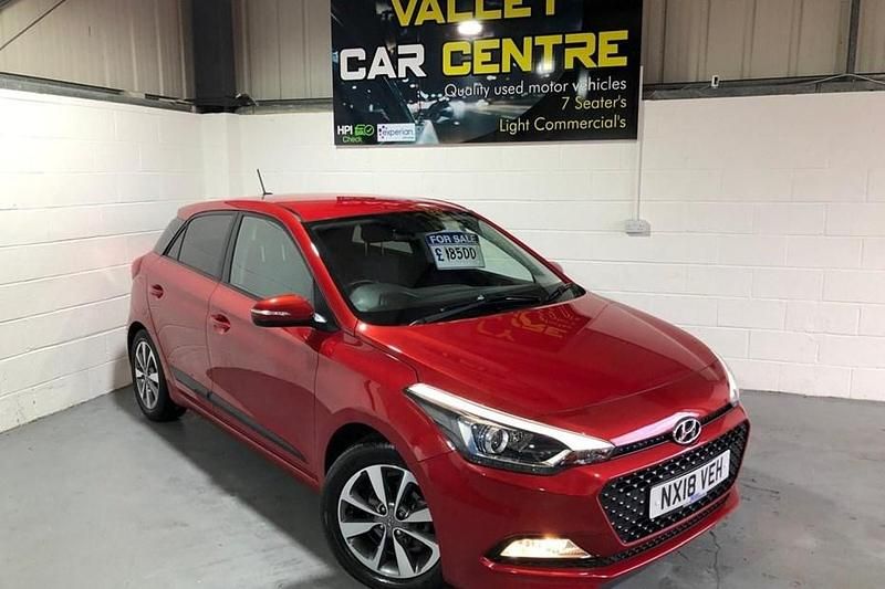 Red Used 2018 Hyundai i20 Premium Hatchback | £8,500 (Good price) - Image 1/1