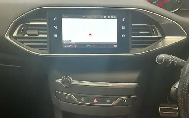 Used Peugeot 308 GT-line 131 HP (96 kW) 2018 Black Hatchback