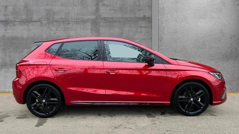 New Seat Ibiza Black Edition 115 HP (84 kW) 2025 Red Hatchback