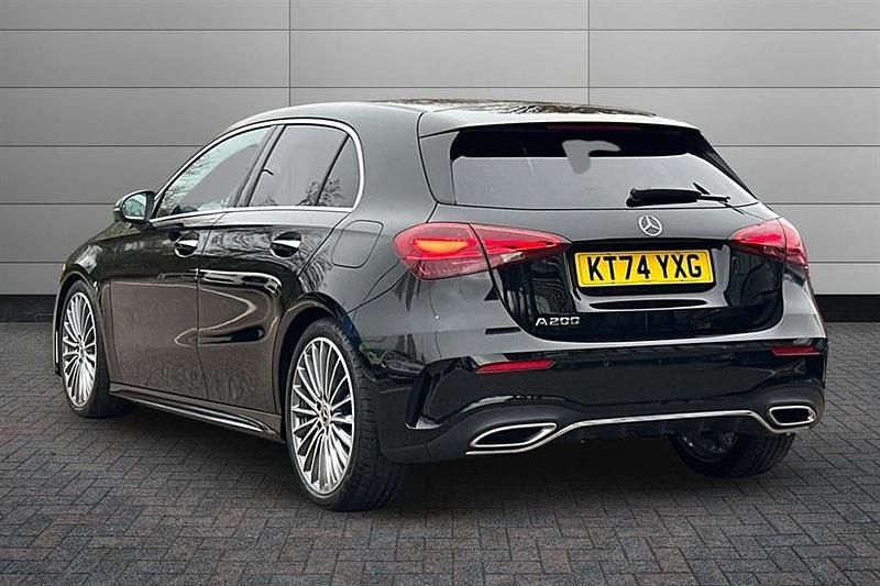 Used Mercedes A200 AMG Line Premium Plus 163 HP (119 kW) 2025 Black Hatchback