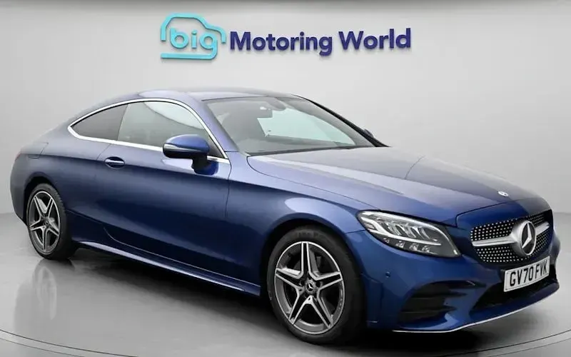 Used Mercedes C200 AMG line 198 HP (145 kW) 2020 Coupe