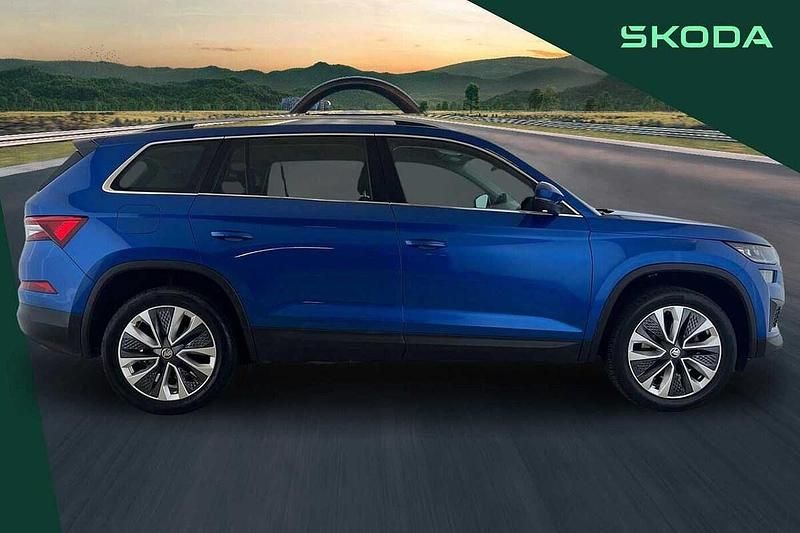 Used Skoda Kodiaq SE L Executive 150 HP (110 kW) 2024 Blue SUV