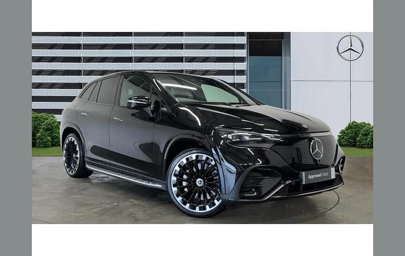 Used Mercedes EQE350 AMG line 214 kW (292 HP) 2025 Black Sedan