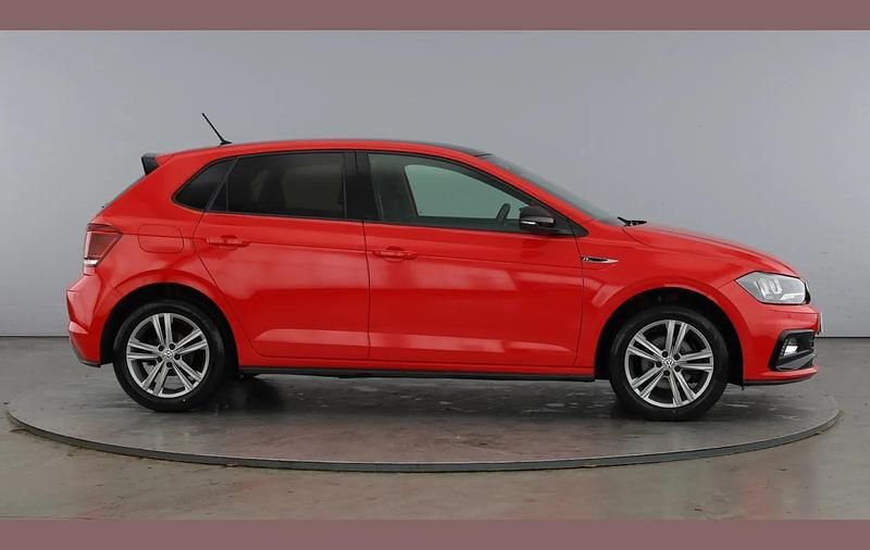 Used VW Polo R-line 115 HP (84 kW) 2020 Red Hatchback