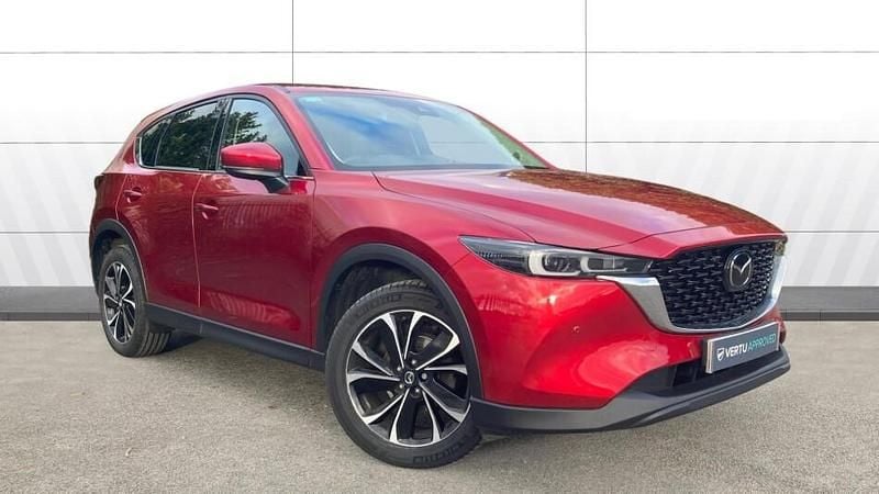 Red Used 2023 Mazda CX-5 Exclusive-Line SUV | £18,515 (Good price) - Image 1/3