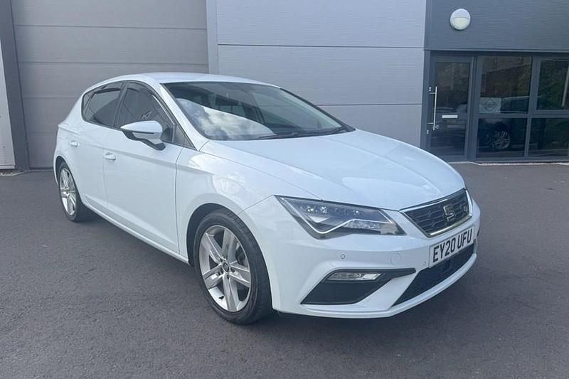 White Used 2020 Seat Leon FR Hatchback | £12,790 (Fair price) - Image 1/1