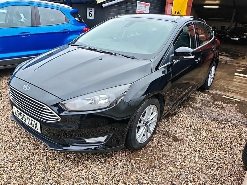 Used Ford Focus Zetec 2016 Black Hatchback