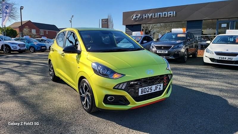 Green New 2025 Hyundai i10 N Line Hatchback | £16,795 (Good price) - Image 1/4