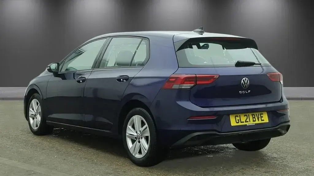 Used VW Golf VII S 150 HP (110 kW) 2021 Blue Hatchback