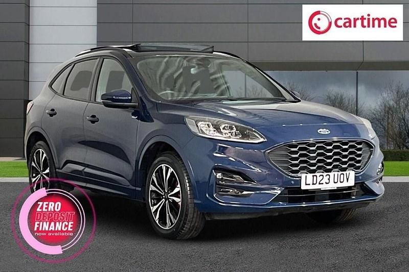 Blue Used 2023 Ford Kuga ST-Line X SUV | £19,990 (Good price) - Image 1/4