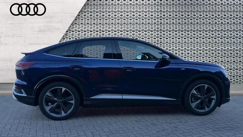 Used Audi Q4 Sportback e-tron S-Line 210 kW (286 HP) 2025 Blue SUV