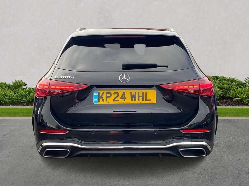 Used Mercedes C300e AMG Line Premium 2024 Black Estate