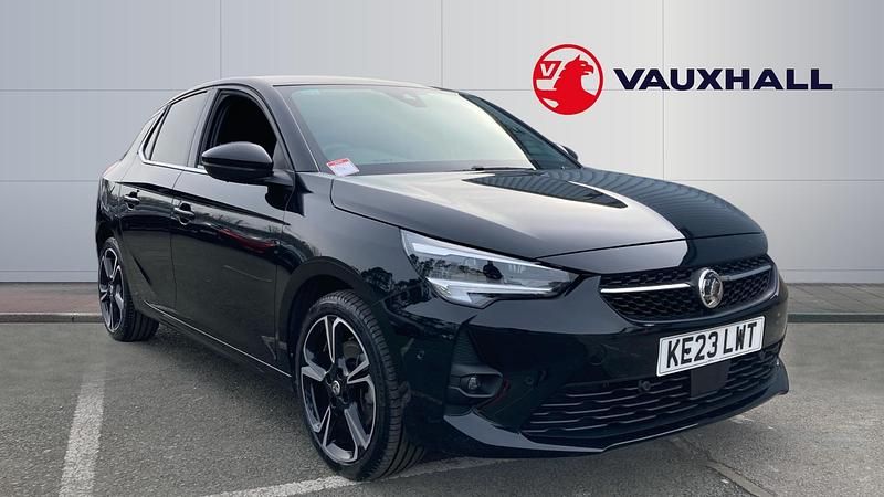 Used Vauxhall Corsa Ultimate 131 HP (96 kW) 2023 Black Hatchback