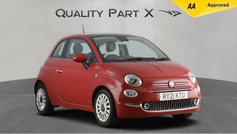 Used Fiat 500 Dolcevita 70 HP (51 kW) 2021 Red Hatchback