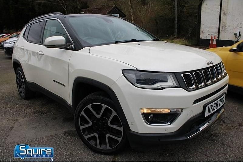 Used Jeep Compass Limited 170 HP (125 kW) 2018 Vocal white SUV