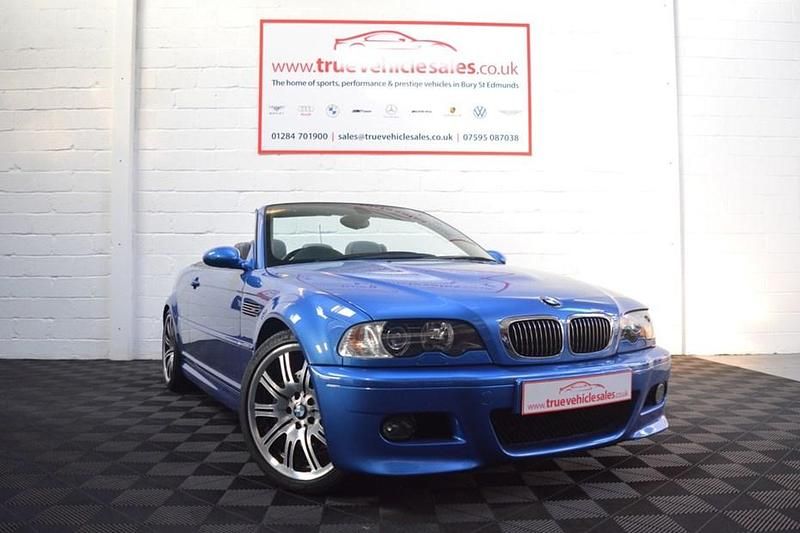 Used BMW M3 Shadowline 2005 Blue Cabriolet