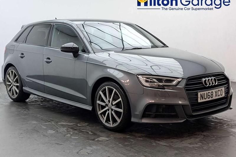 Used Audi A3 Black Edition 116 HP (85 kW) 2018 Sedan