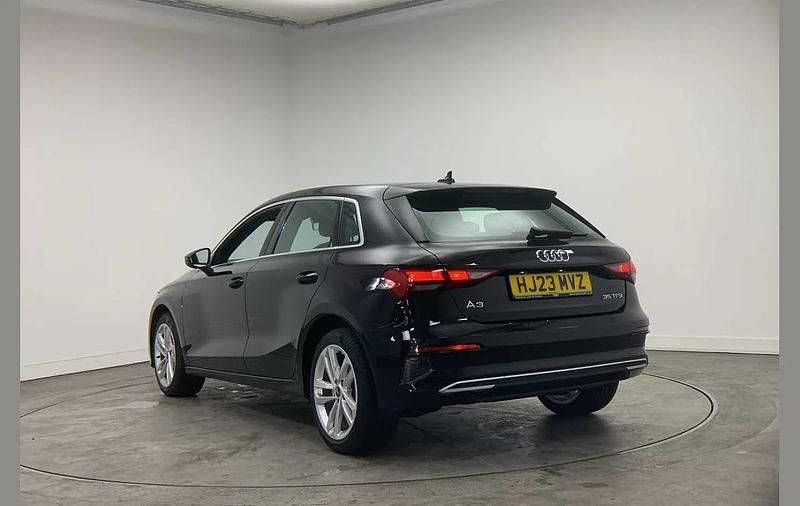 Used Audi A3 Sport 147 HP (108 kW) 2023 Black Sedan