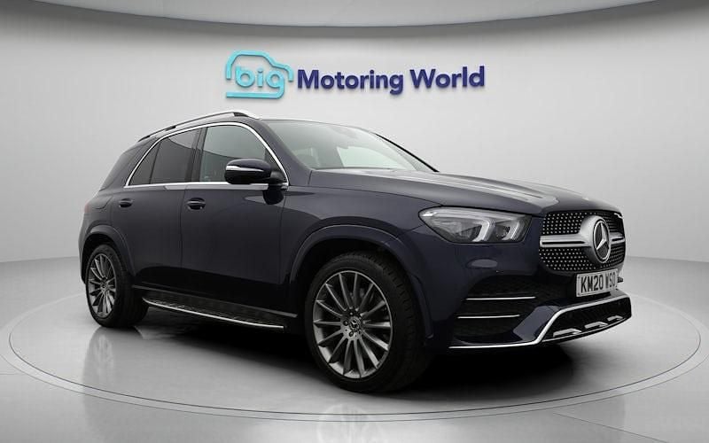 Used Mercedes GLE300 AMG Line Premium 245 HP (180 kW) 2020 Blue Estate