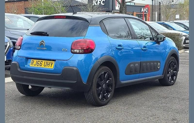Used Citroën C3 Flair 99 HP (72 kW) 2017 Blue Hatchback