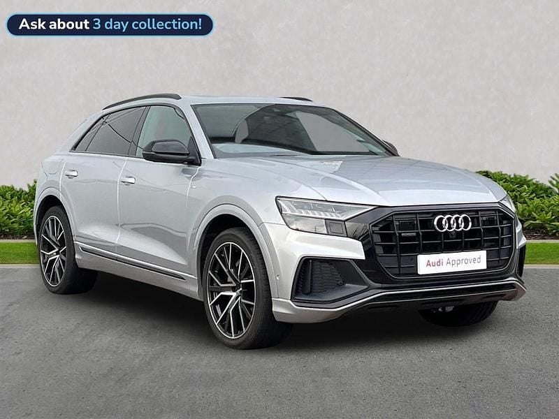 Silver Used 2020 Audi Q8 Comfort SUV | £46,576 (Fair price) - Image 1/4