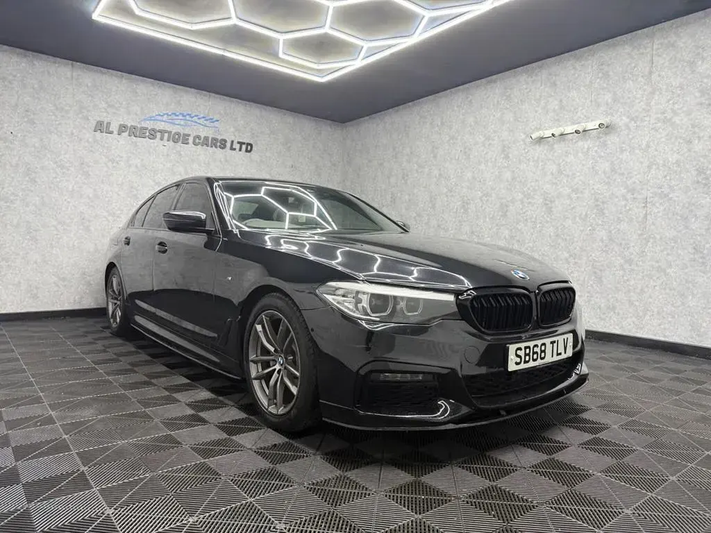 Used BMW 520 M Sport 2018 Black Sedan