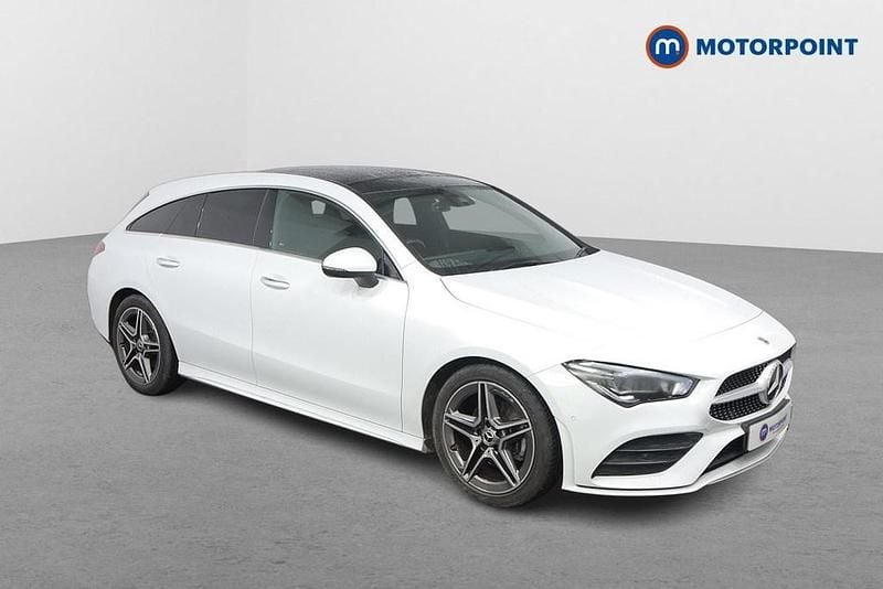 White Used 2021 Mercedes CLA180 AMG Line Premium Plus Sedan | £21,699 (Fair price) - Image 1/4