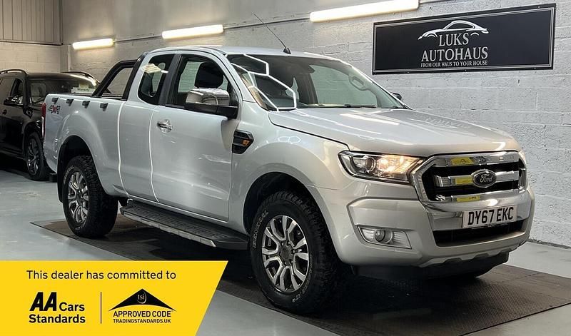 Silver Used 2017 Ford Ranger XLT Pickup | £12,150 (Fair price) - Image 1/4