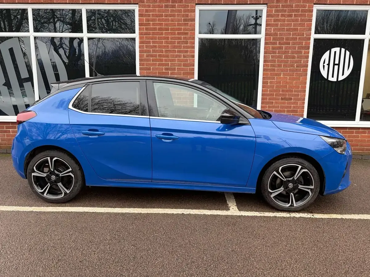 Used Vauxhall Corsa Edition 75 HP (55 kW) 2021 Blue Hatchback