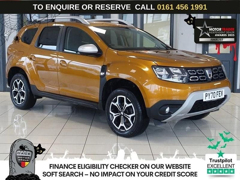 Orange Used 2021 Dacia Duster Prestige SUV | £9,770 (Good price) - Image 1/4