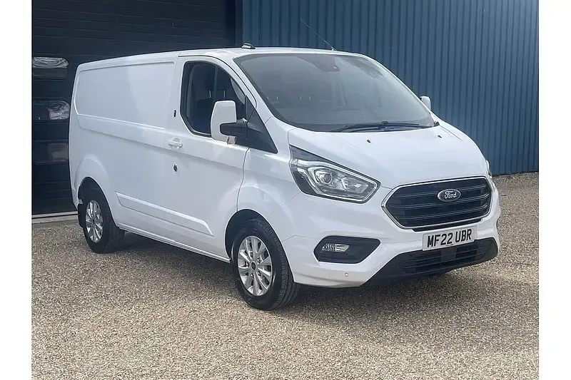 Used Ford Transit Custom Limited 130 HP (95 kW) 2022 Frozen white (solid paint) Van