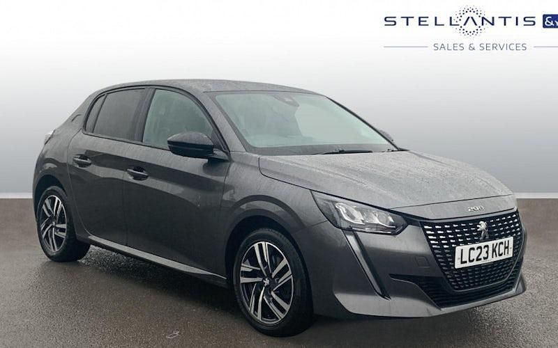 Used Peugeot 208 Allure+ 102 HP (75 kW) 2023 Grey Hatchback