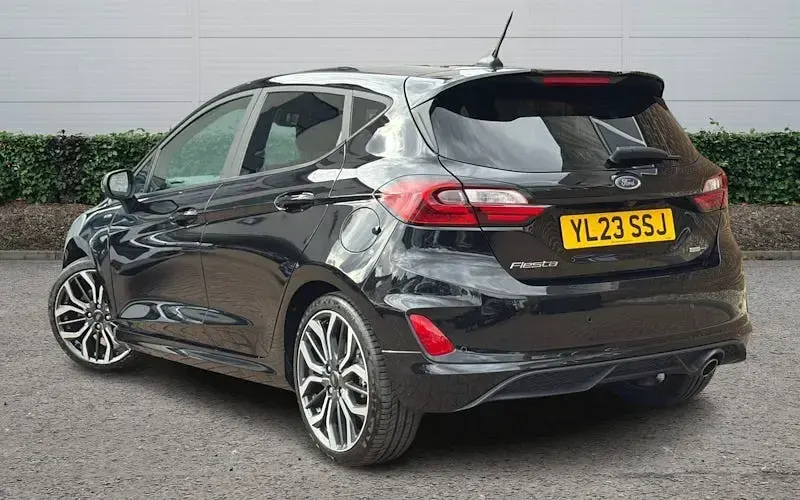 Used Ford Fiesta ST-Line X 125 HP (91 kW) 2023 Black Hatchback