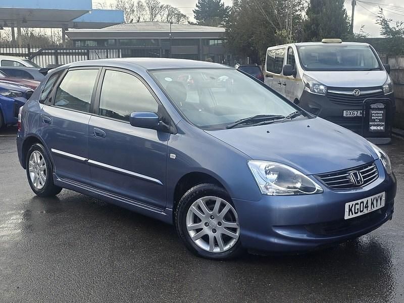 Used Honda Civic SE 108 HP (79 kW) 2004 Blue Hatchback