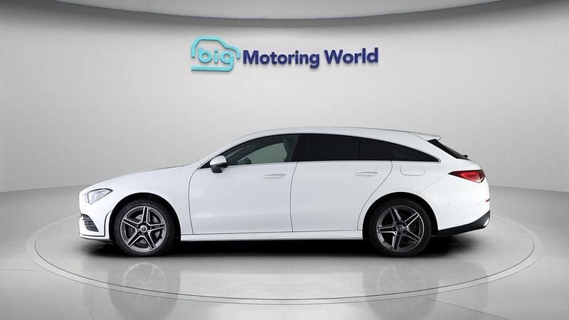 Used Mercedes CLA250e AMG Line Premium 2021 White Sedan