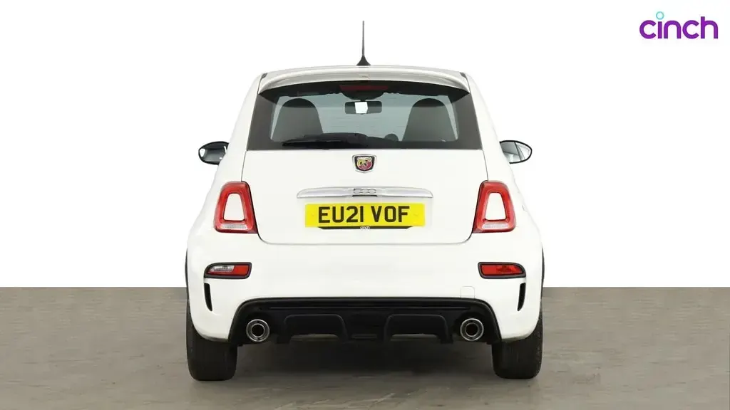 Used Abarth 595 2021 White Hatchback