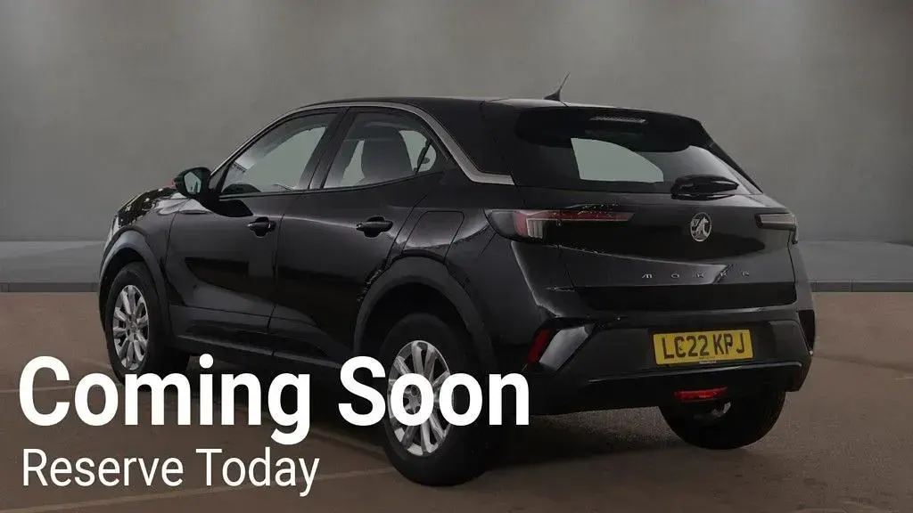 Used Vauxhall Mokka Edition 100 HP (73 kW) 2022 Black SUV