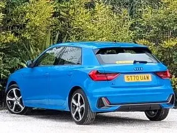Used Audi A1 S-Line 110 HP (80 kW) 2020 Blue SUV
