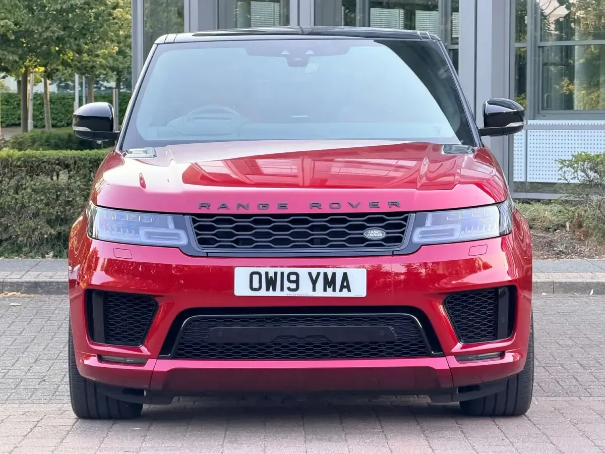 Used Land Rover Range Rover Sport 400 HP (294 kW) 2019 Red SUV