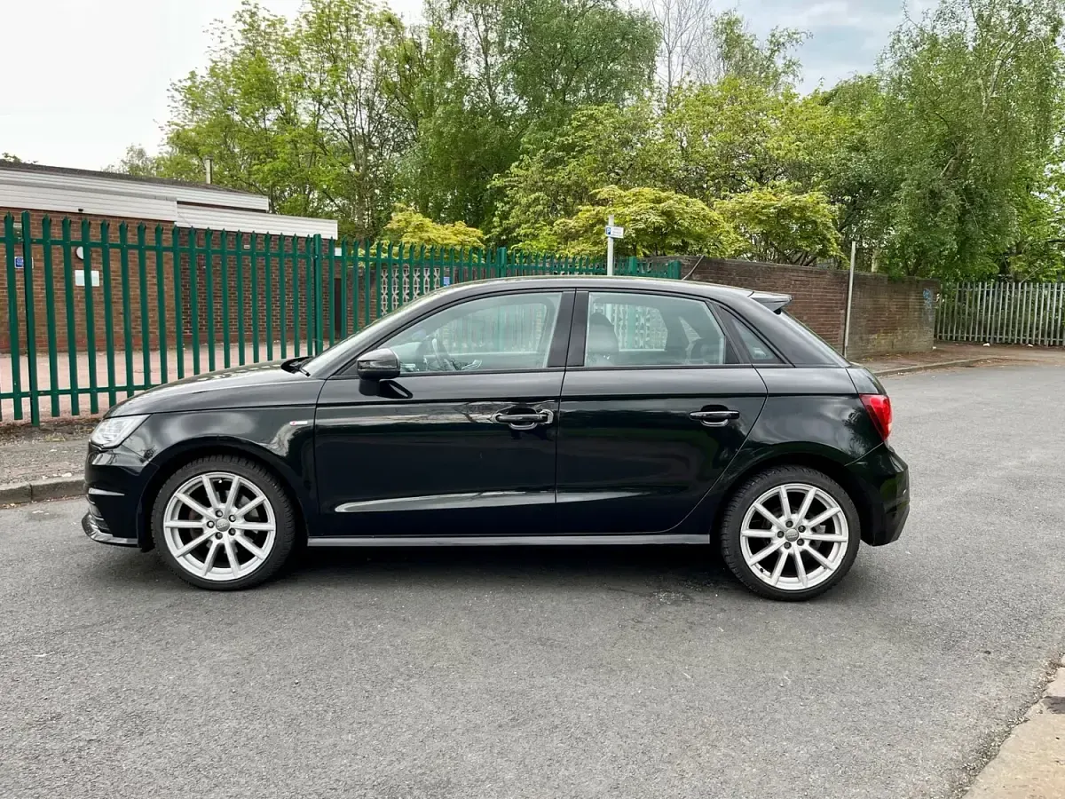 Used Audi A1 S-Line 2015 Black Hatchback