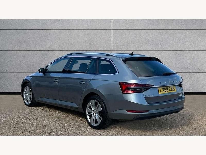 Used Skoda Superb SE L 150 HP (110 kW) 2019 Grey Estate