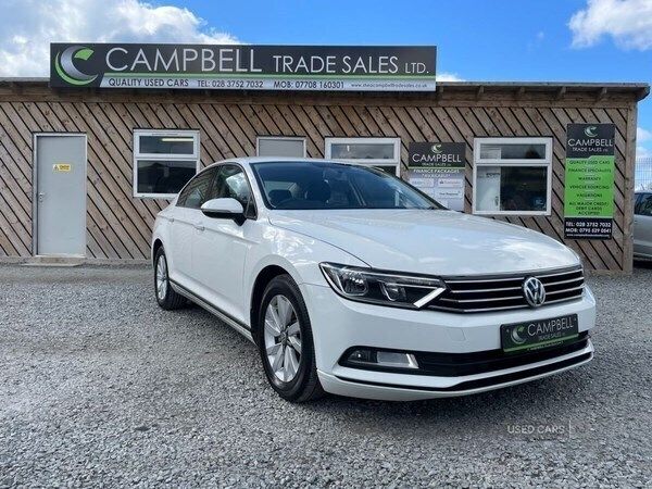 White Used 2015 VW Passat S Sedan | £7,595 (Expensive) - Image 1/4