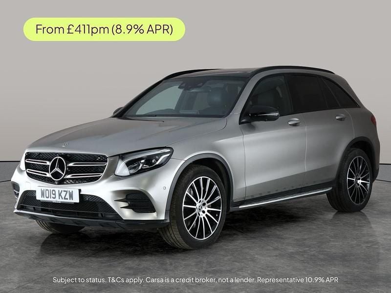 Silver Used 2019 Mercedes GLC250 Premium Plus SUV | £21,368 (Fair price) - Image 1/2