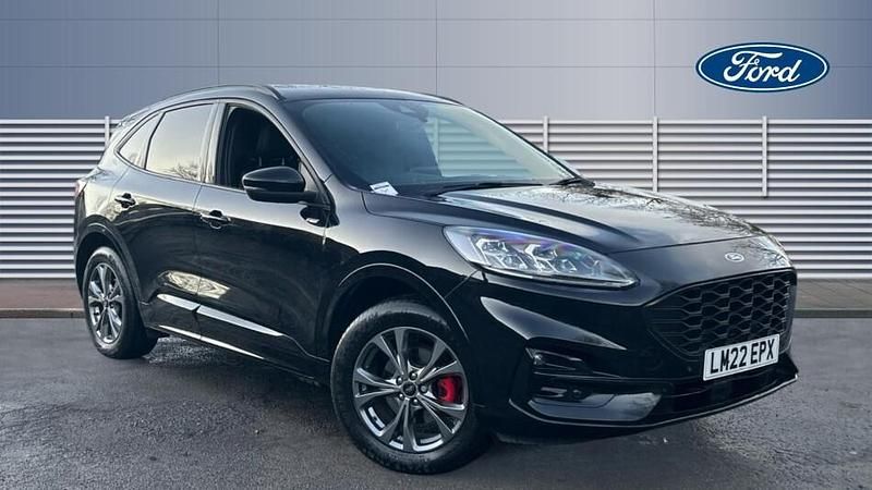 Black Used 2022 Ford Kuga ST-Line SUV | £18,207 (Good price) - Image 1/3