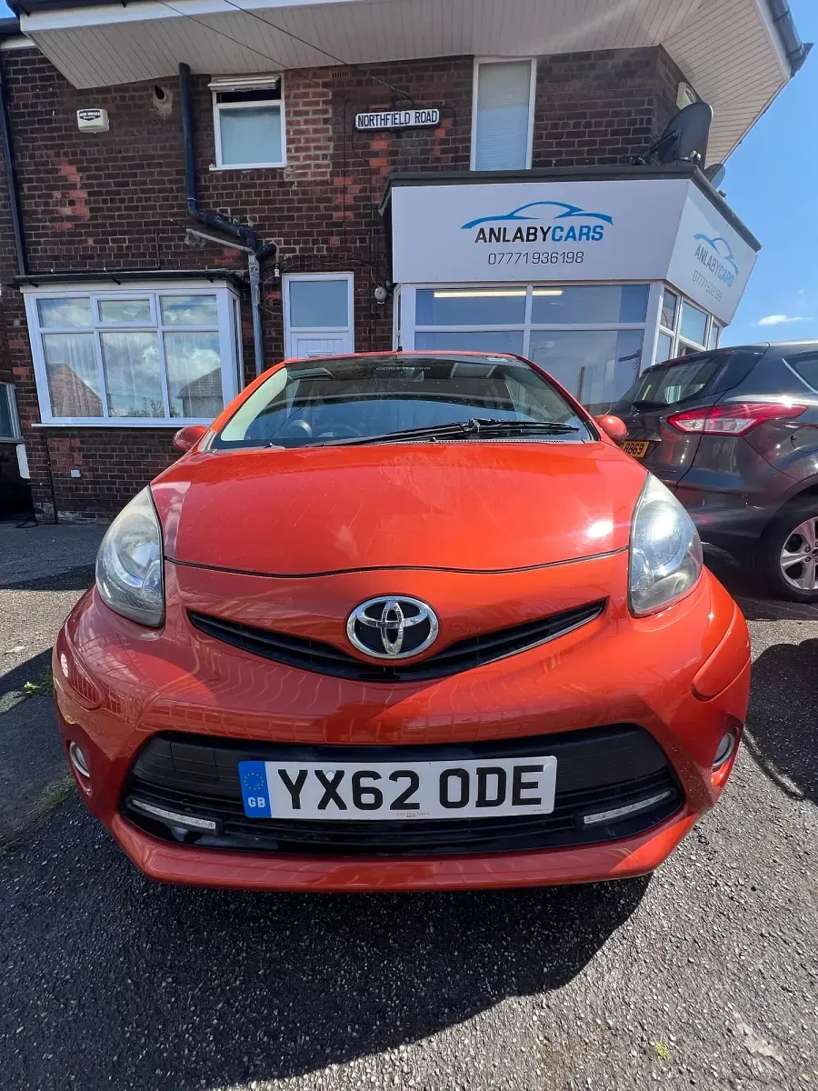 Used Toyota Aygo 2012 Orange Hatchback