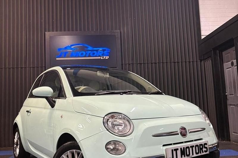 Green Used 2014 Fiat 500 Lounge Hatchback | £2,795 (Fair price) - Image 1/1