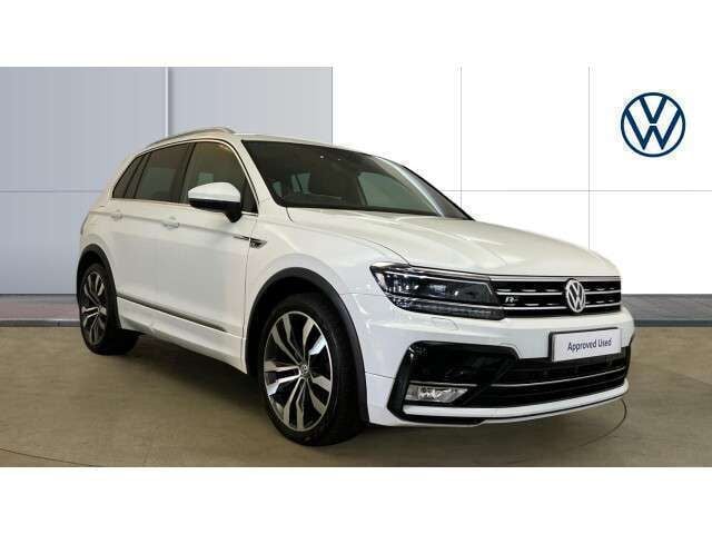 White Used 2017 VW Tiguan R-line SUV | £17,943 (Fair price) - Image 1/4