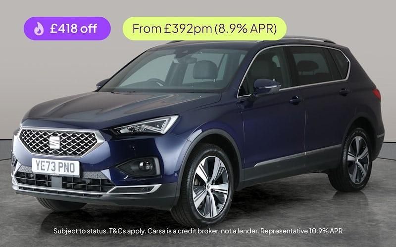 Blue Used 2023 Seat Tarraco Xperience SUV | £24,950 (Fair price) - Image 1/3